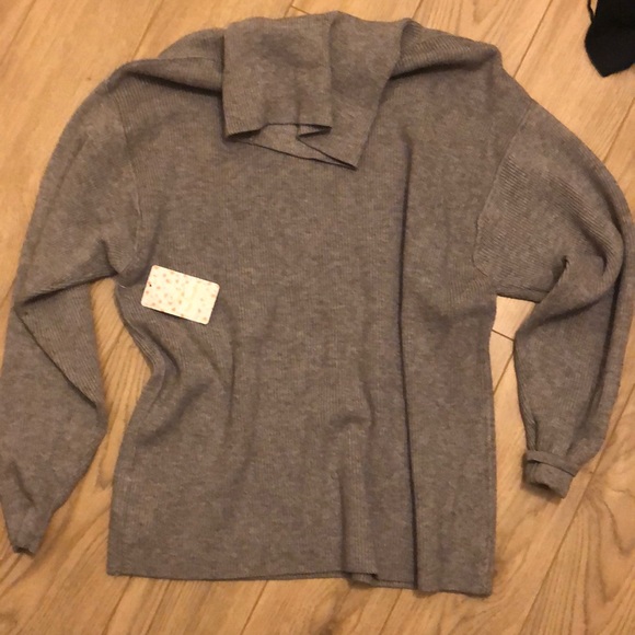 Free People Womens Softly Structured Pullover Turtleneck Sweater - Picture 5 of 6